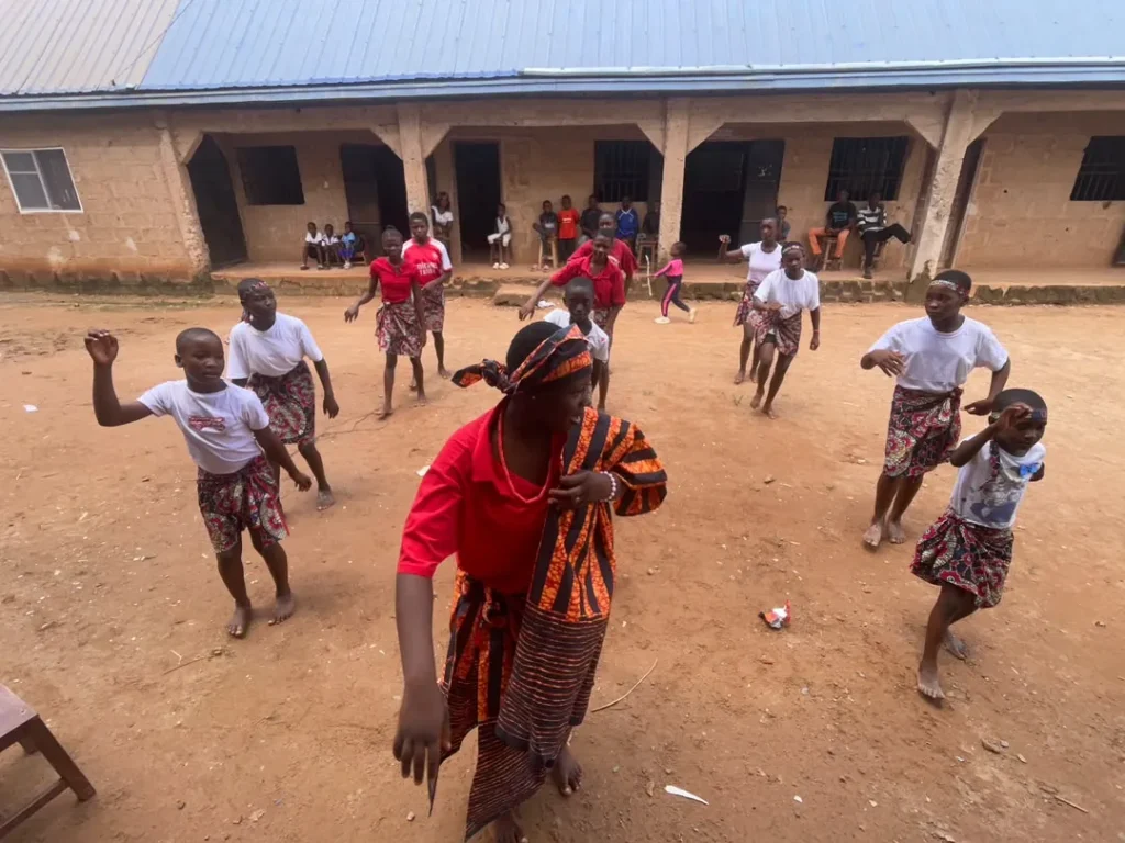 Cultural dance on Cultural Day